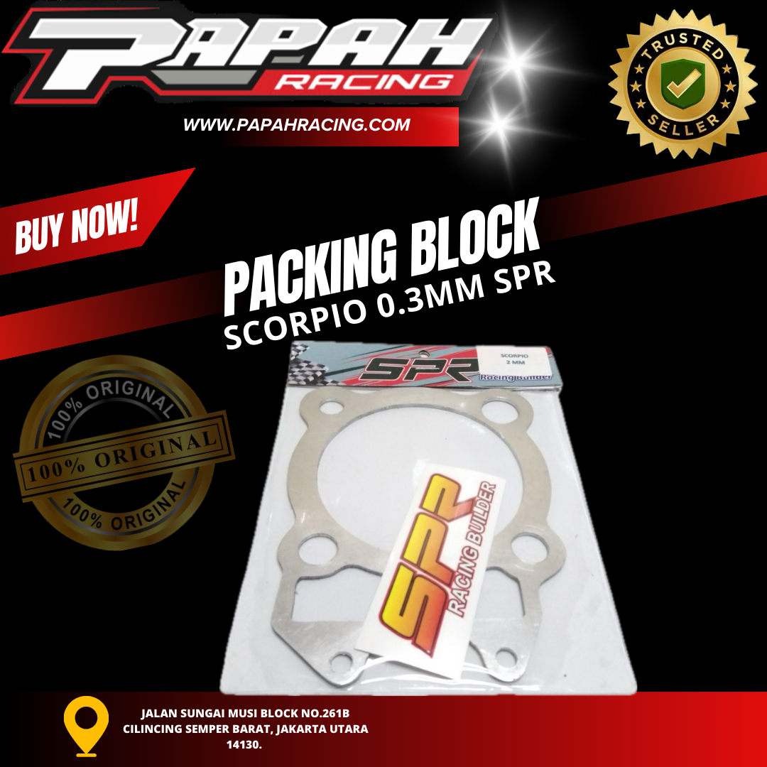 PAKING BLOK SCORPIO 0.3MM SPR 